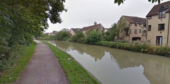 Kennet and Avon canal. Photo: Google Maps.