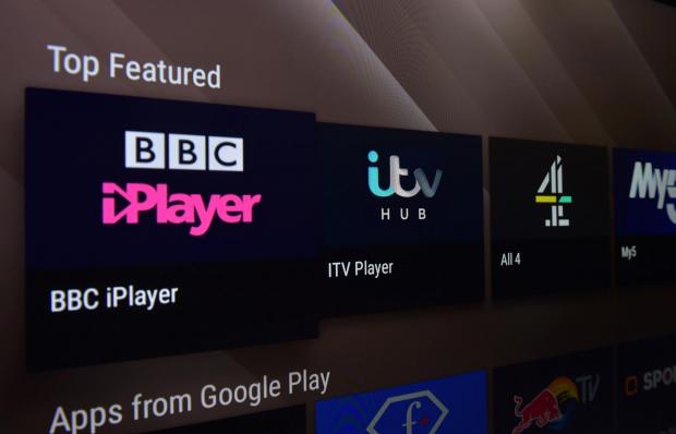 The Wiltshire Gazette and Herald: BBC iPlayer, ITV Hub, All 4, My 5 streaming apps on Smart TV. Credit: PA