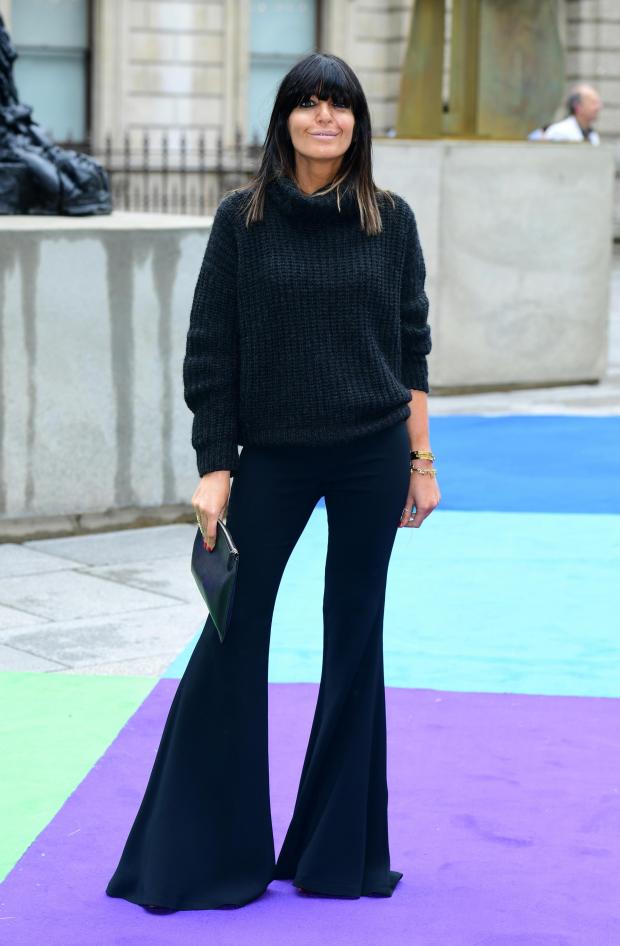 The Wiltshire Gazette and Herald: TV presenter Claudia Winkleman who will be celebrating her 50th birthday this weekend attending the Royal Academy of Arts Summer Exhibition Preview Party held at Burlington House, London in 2013. Credit: PA