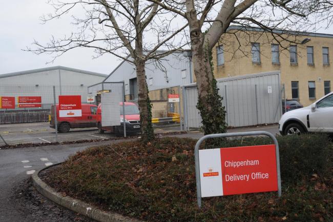 The Royal Mail Delivery Office at Bumpers Way in Chippenham Photo: Trevor Porter 67779-1