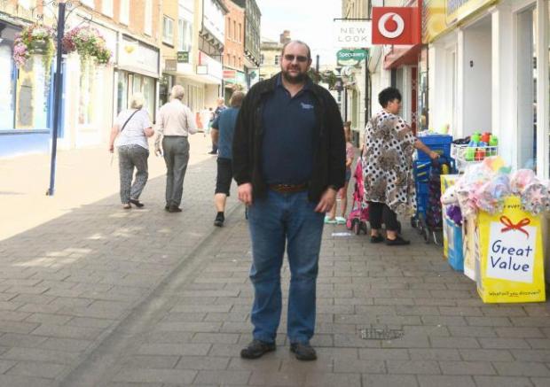 The Wiltshire Gazette and Herald: Cllr Iain Wallis praised local traders' adaptability