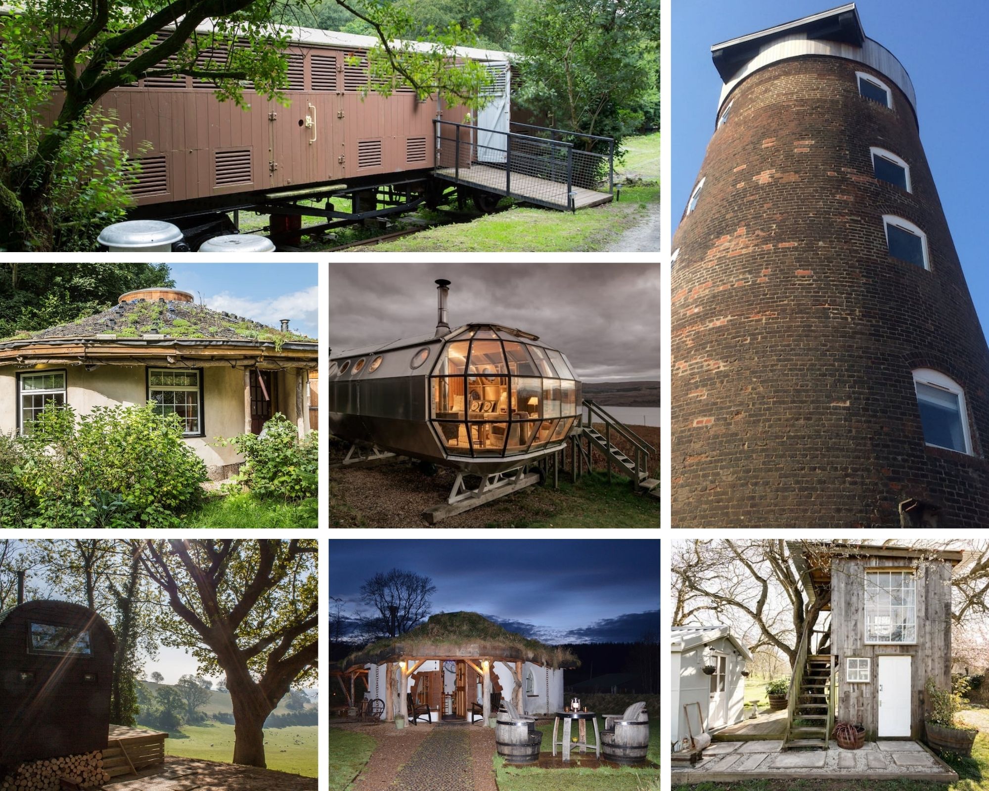 See inside quirky Airbnb including 'airship', windmill, and treehouse - Vimarsana News