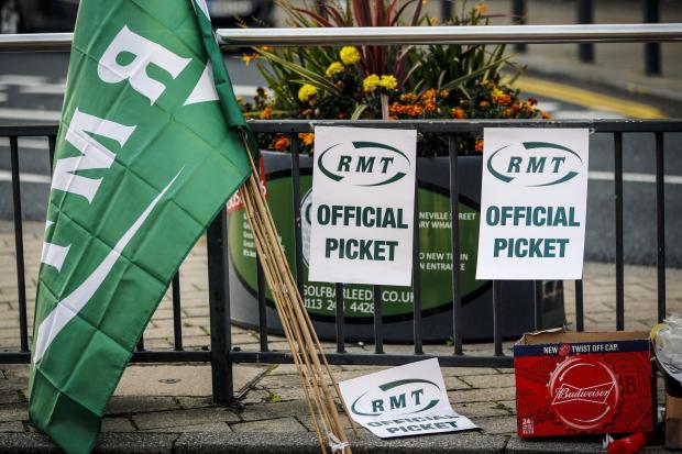 The RMT is balloting 40,000 of its members on the potential action (Danny Lawson/PA)