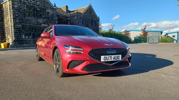 The Wiltshire Gazette and Herald: The Genesis G70 Shooting Brake on test in West Yorkshire 
