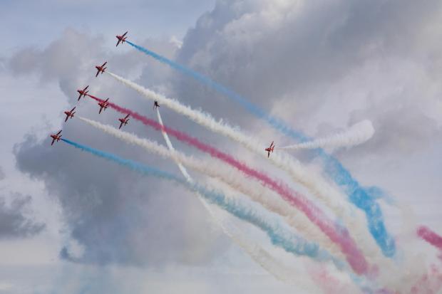 The Red Arrows will be flying over Wiltshire on Friday and Saturday. Picture: PA