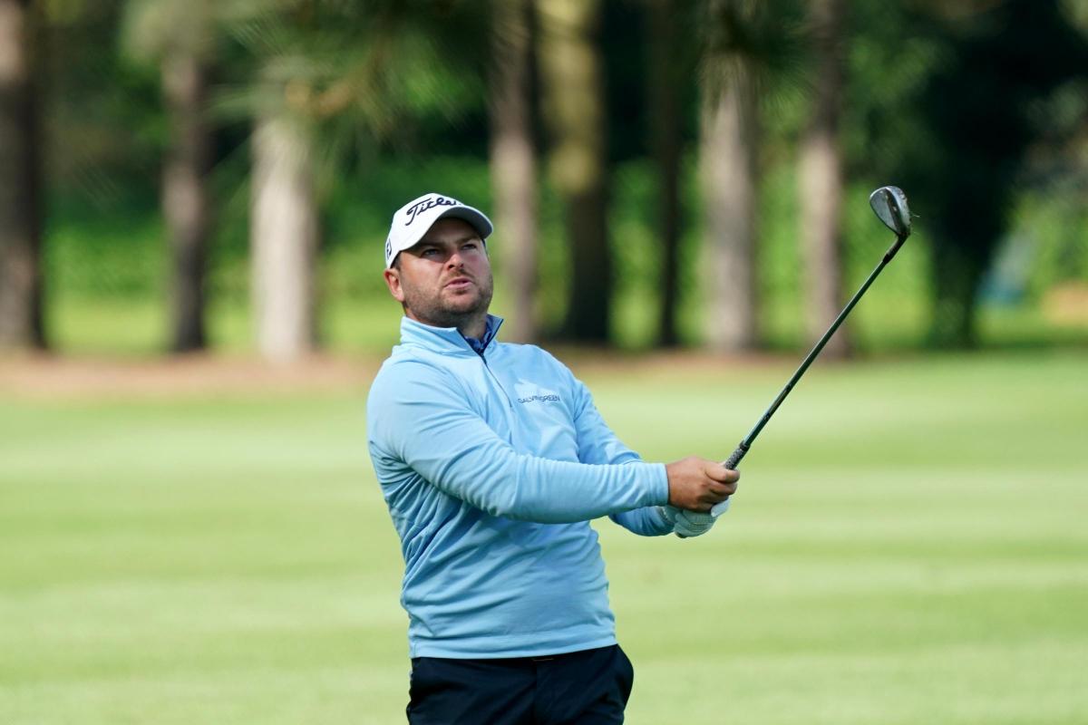 Wiltshire’s Jordan Smith in action at the DP World Tour’s British Masters event at The Belfry earlier this year Photo: Andy Crook