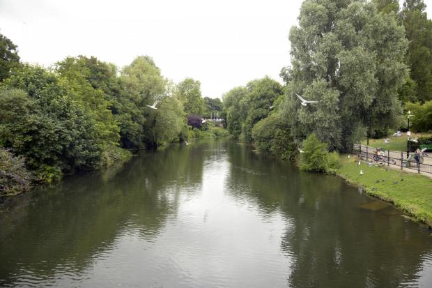 The scene with the River Avon  running through Chippenham. Photo: Trevor Porter  68139-4