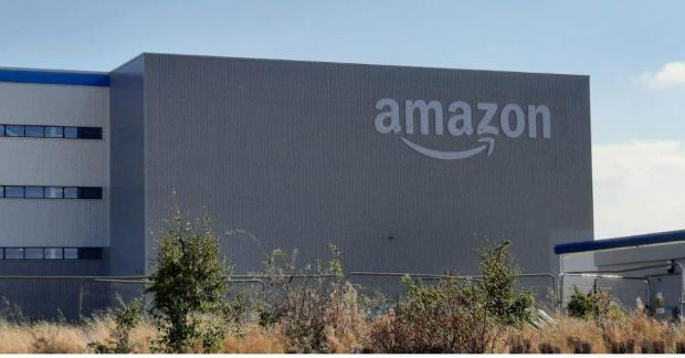 The Wiltshire Gazette and Herald: The Amazon depot in Swindon