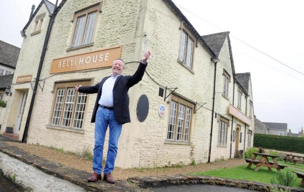 The Wiltshire Gazette and Herald: Chris Willams, manager of The Bell House Hotel in Sutton Benger appeared on 4 in a bed TV show.  Photo: Siobhan Boyle