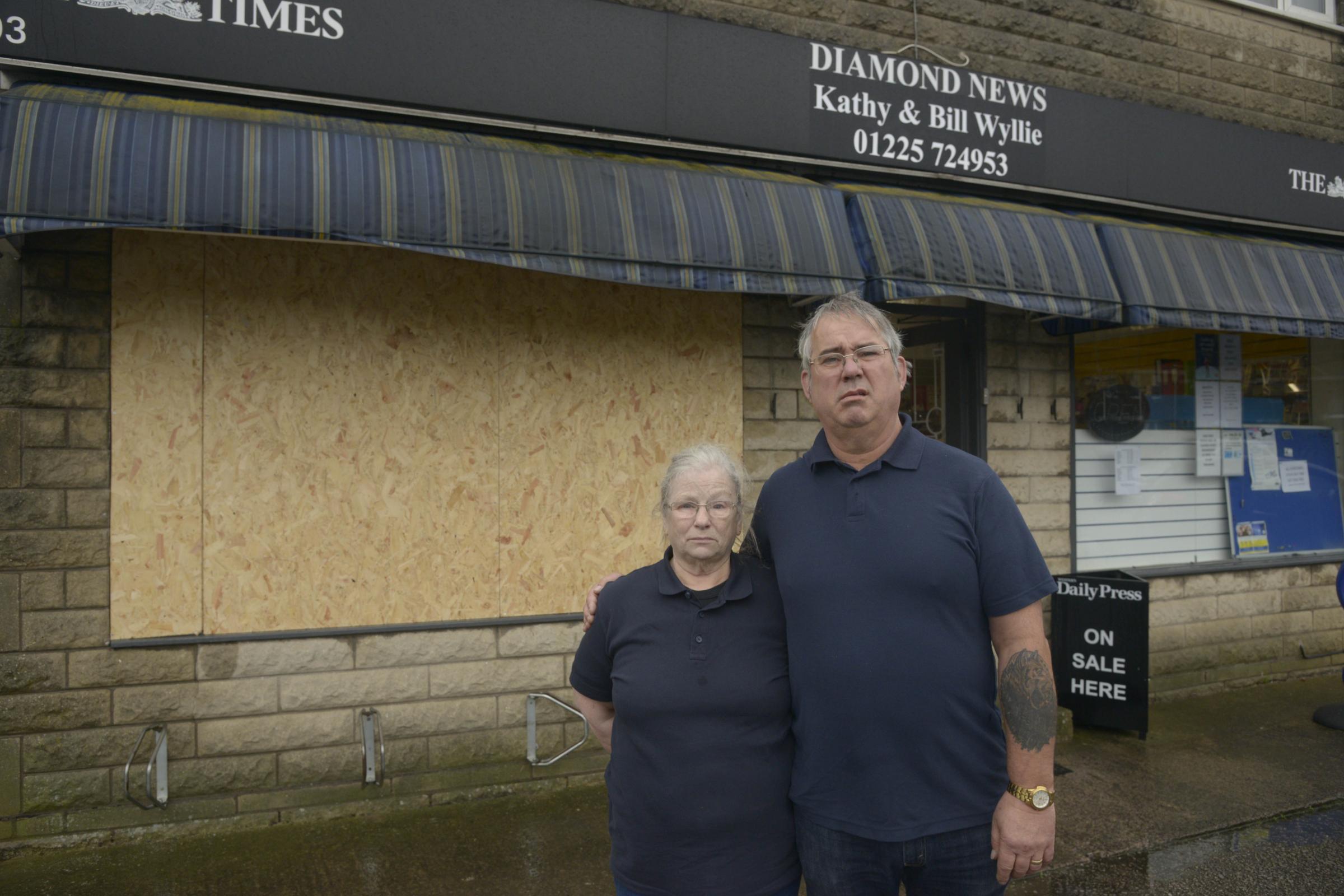 Concrete block used to target post office in Trowbridge | The Wiltshire Gazette and Herald - Vimarsana News