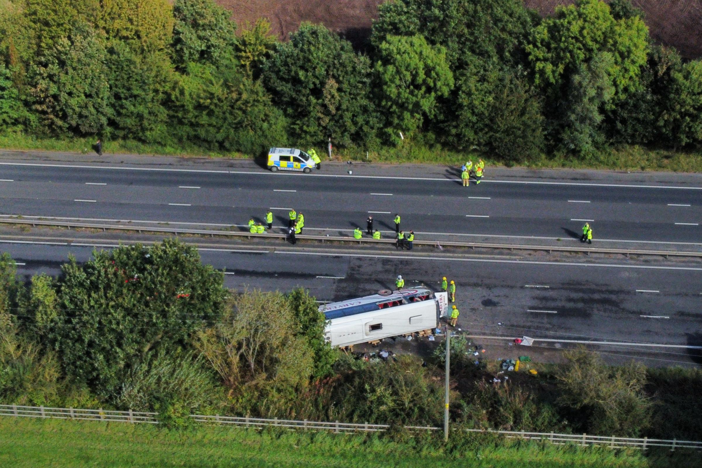 Headteacher says pupils face 'difficult day' after M53 school bus crash | The Wiltshire Gazette and Herald - Vimarsana News