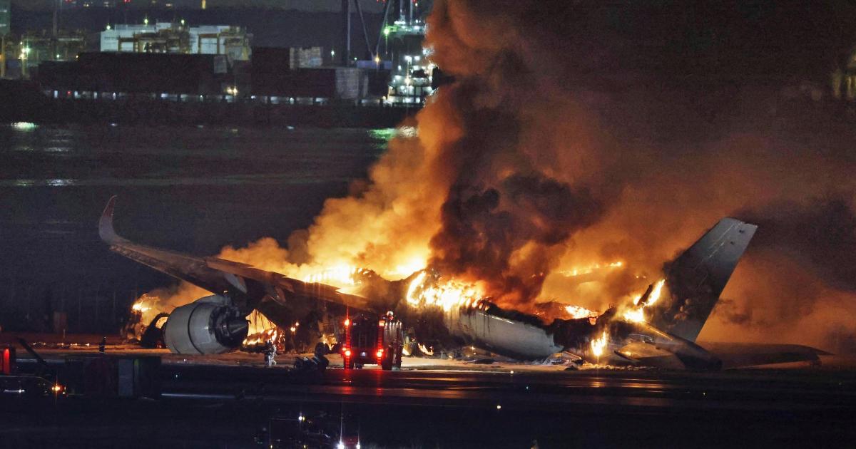 Five killed as Japanese coast guard aircraft collides with passenger plane - Vimarsana News