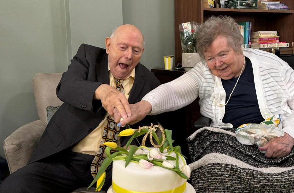 Lovebirds celebrate 70th wedding anniversary at Trowbridge care home | The Wiltshire Gazette and Herald - Vimarsana News