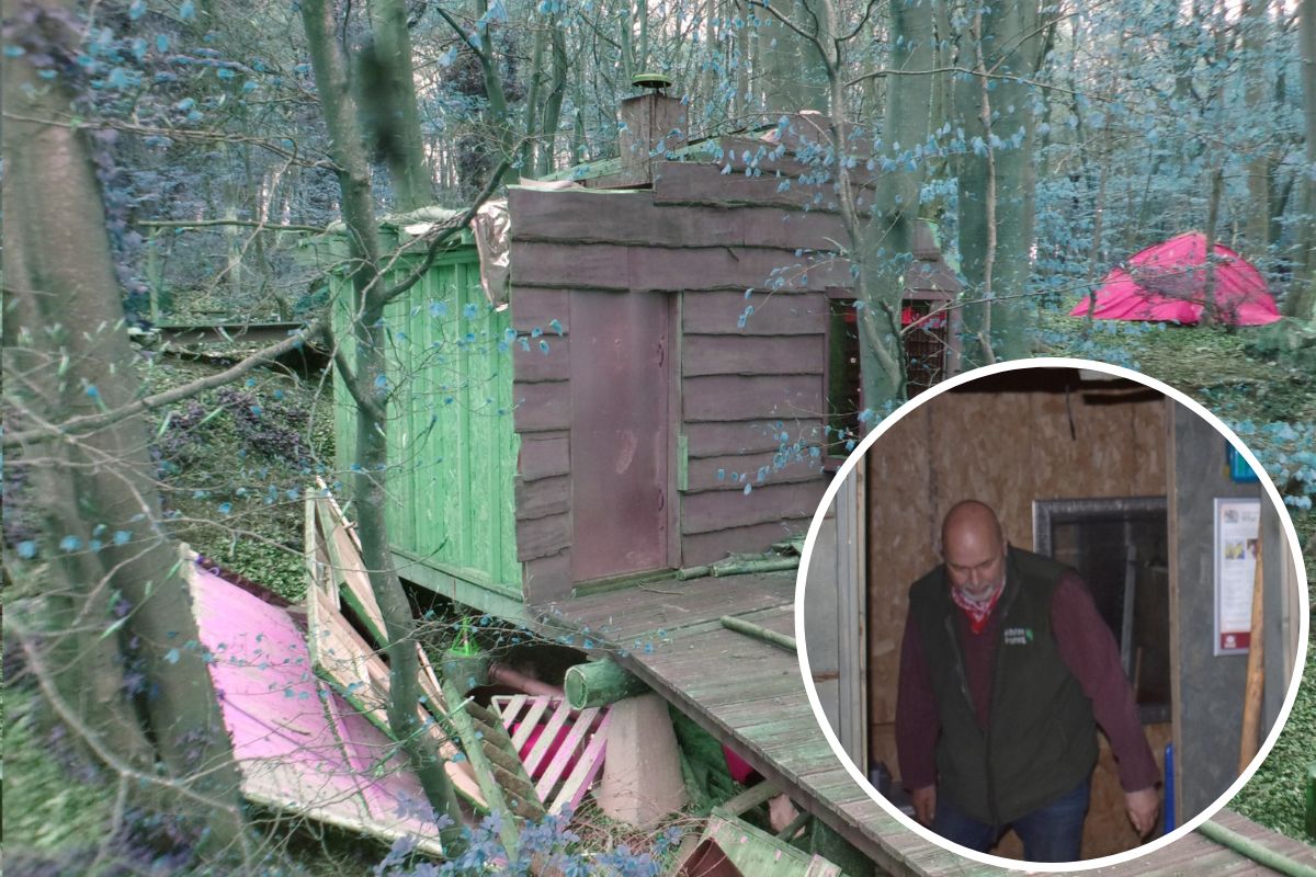Woodland owner ordered to pay fine and demolish 'unlawful' buildings | The Wiltshire Gazette and Herald - Vimarsana News