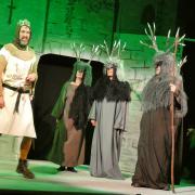 A scene from Spamalot Photo: Gail Foster