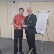 James Black won the gross prize at the Wiltshire Junior Open
