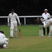 Cricket, Nationwide v Bedwyn at Nationwide CC..Pic - Nationwide bowler.Date 1/8/19.Pic by Dave Cox.