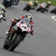 Wiltshire’s Tommy Bridewell in action during the final round of the British Superbike Championships. 						                    PICTURE: Tim Crisp