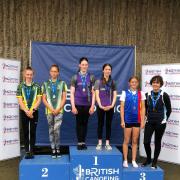 Devizes Canoe Club's Daisy Ball claimed bronze in the K2 event at the National Junior Championships