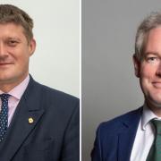 Left: Cllr Richard Clewer. Right: Danny Kruger MP