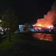 Blaze at Con-Tempo factory, Warminster