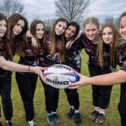 Royal Wootton Basset Academy rugby girls