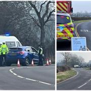 MOD anti-terror police deployed at checkpoints around RAF Fairford