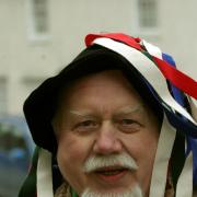 Michael Hiscock, the popular Potterne folk music star and Mummers enthusiast, who has died aged 84.