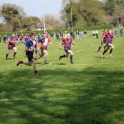 Action from Pewsey Vale’s 27-24 victory over Lytchett Minster in the Dorset & Wilts One Plate final last weekend