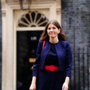 Digital, Culture, Media and Sport Secretary, Michelle Donelan, leaves Downing Street after the first Cabinet meeting with Rishi Sunak as Prime Minister.