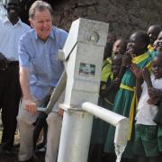 Nigel Linacre, chairman of the WellBoring water charity based in Chippenham.