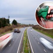 Fuel prices could fall at Leigh Delamere services on the M4. Photos: Getty
