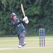 Wiltshire CCC's Josh Kelly batting against Berkshire on the weekend