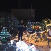 Joe Hughes' stunning Christmas lights display