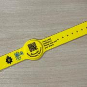 The new 'smart wristbands' are being rolled out to the public.