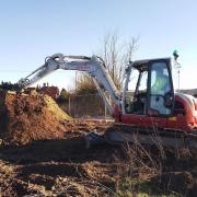 Construction has started on new homes in Rowde and Corsley