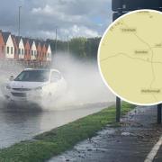 Traffic updates after Met Office issue another weather warning for rain
