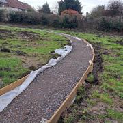 Work has begun at a new community garden development in Royal Wootton Bassett