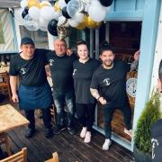 The At the Marina team on opening day