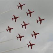 Red Arrows will fly over Wiltshire today and tomorrow: here's where and when