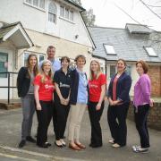 The team for the new Julia's House in Devizes