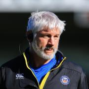 Bath Director of Rugby Todd Blackadder watches the warm up during the Gallagher Premiership match at Sandy Park, Exeter.