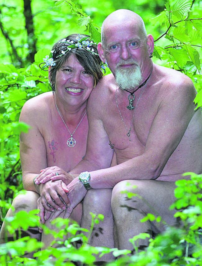 Old Couple Nudists