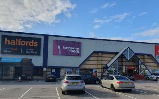 The Bensons for Beds store at Hatahway Retail Park