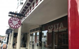 The Costa Coffee branch in Marlborough