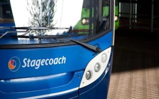 The incident happened on a Stagecoach bus (file photo)